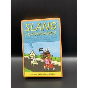 Knock Slang Flashcards Deck, 40 4x6x0.875 inches, (2021 Version)